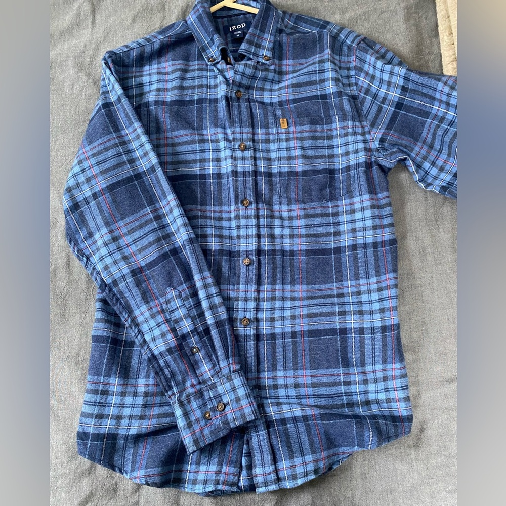 Men’s Izod Flannel Button Down